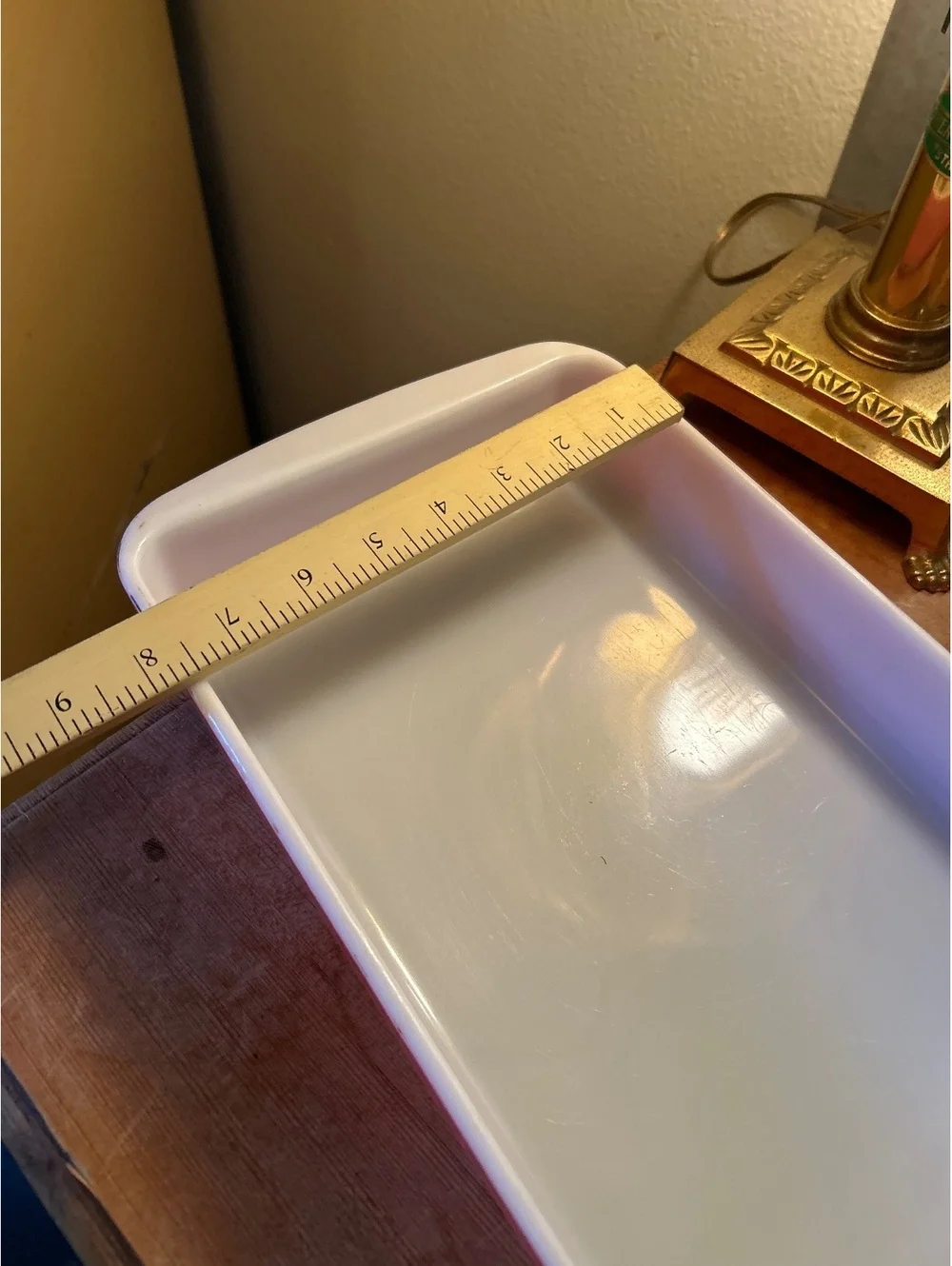 Vintage Pyrex flamingo pink  Rectangular Baking Dish Orange 13 Inch